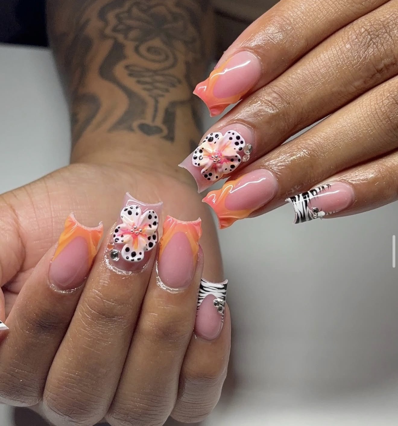Nails work at Cuts Raytown