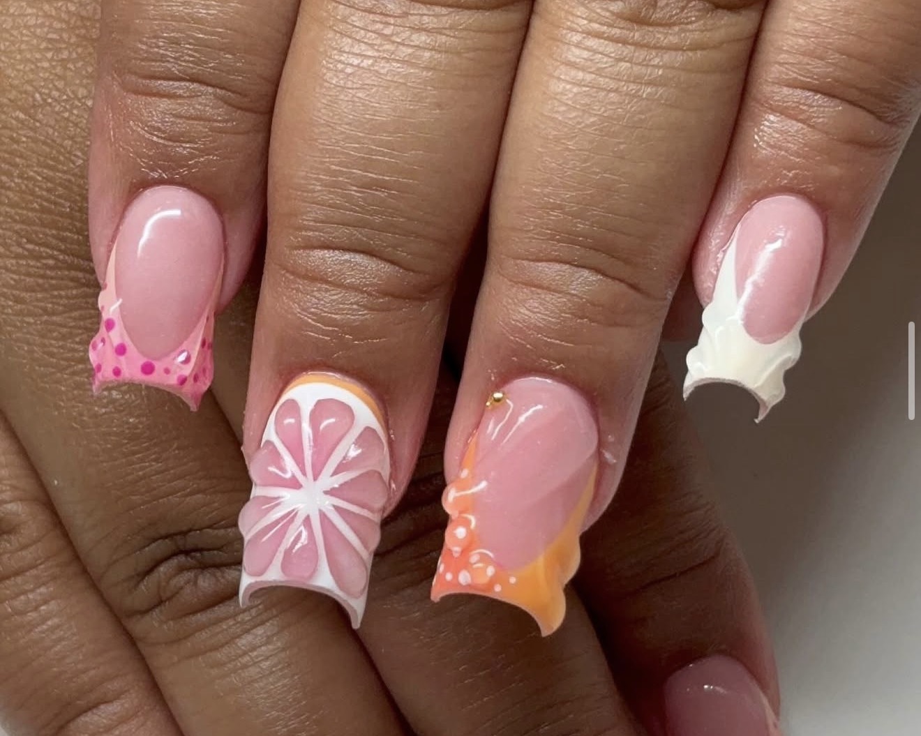 Nails work at Cuts Raytown