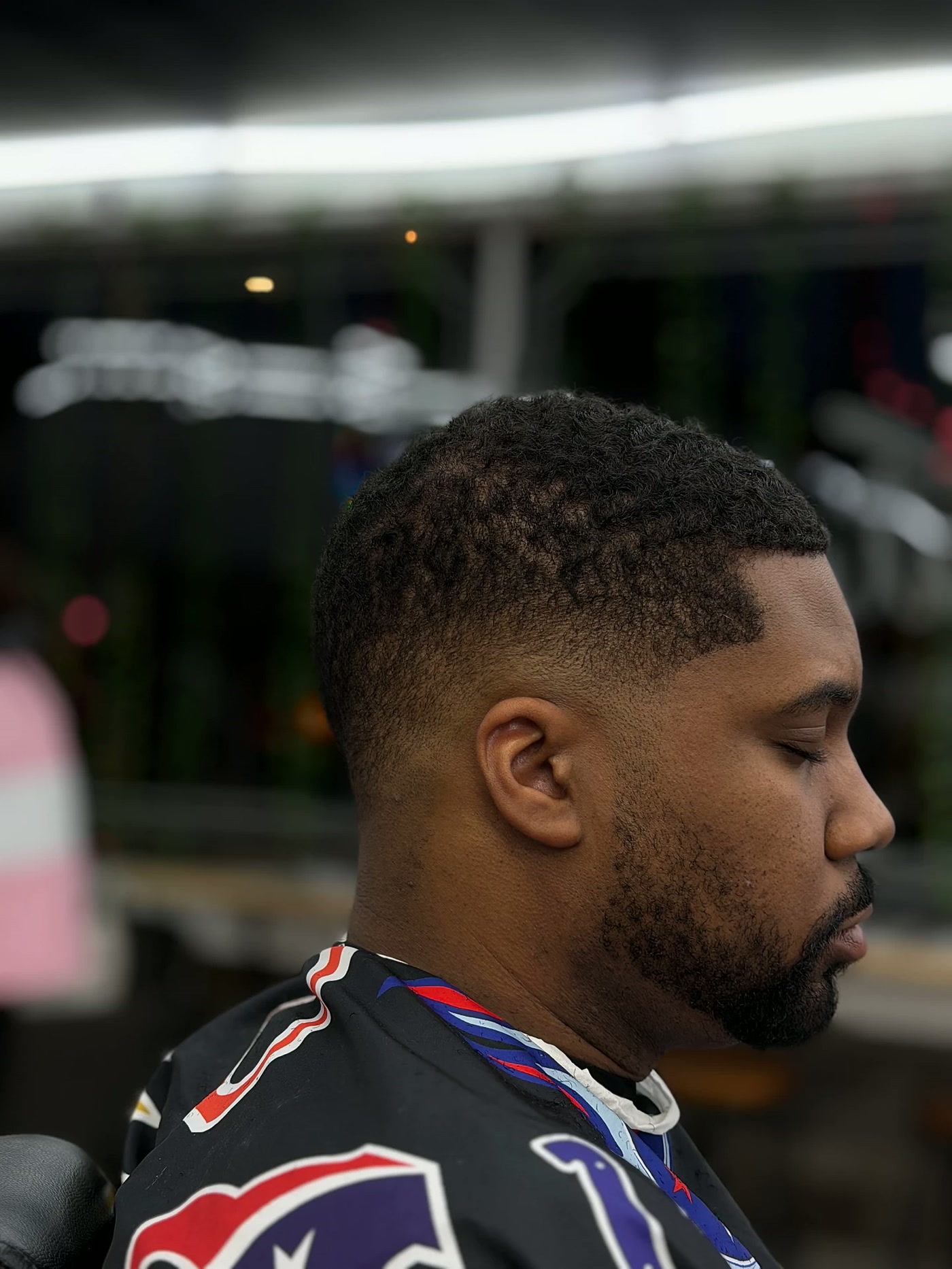 Barbering work at Cuts Westport