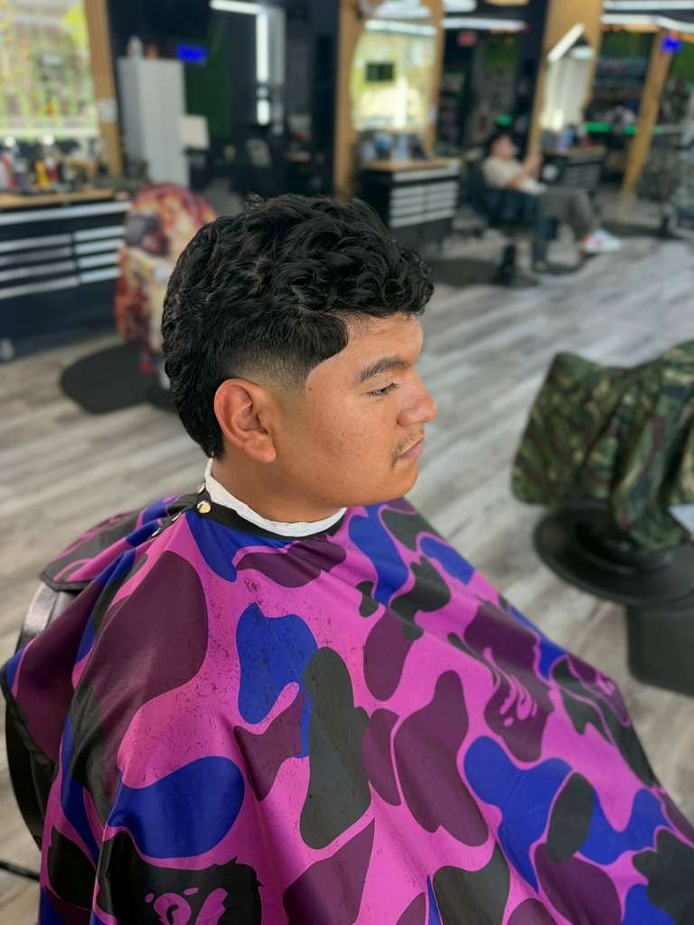 Barbering work at Cuts Raytown