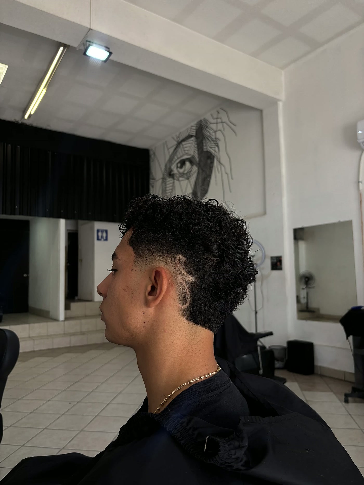 Barbering work at Cuts Raytown