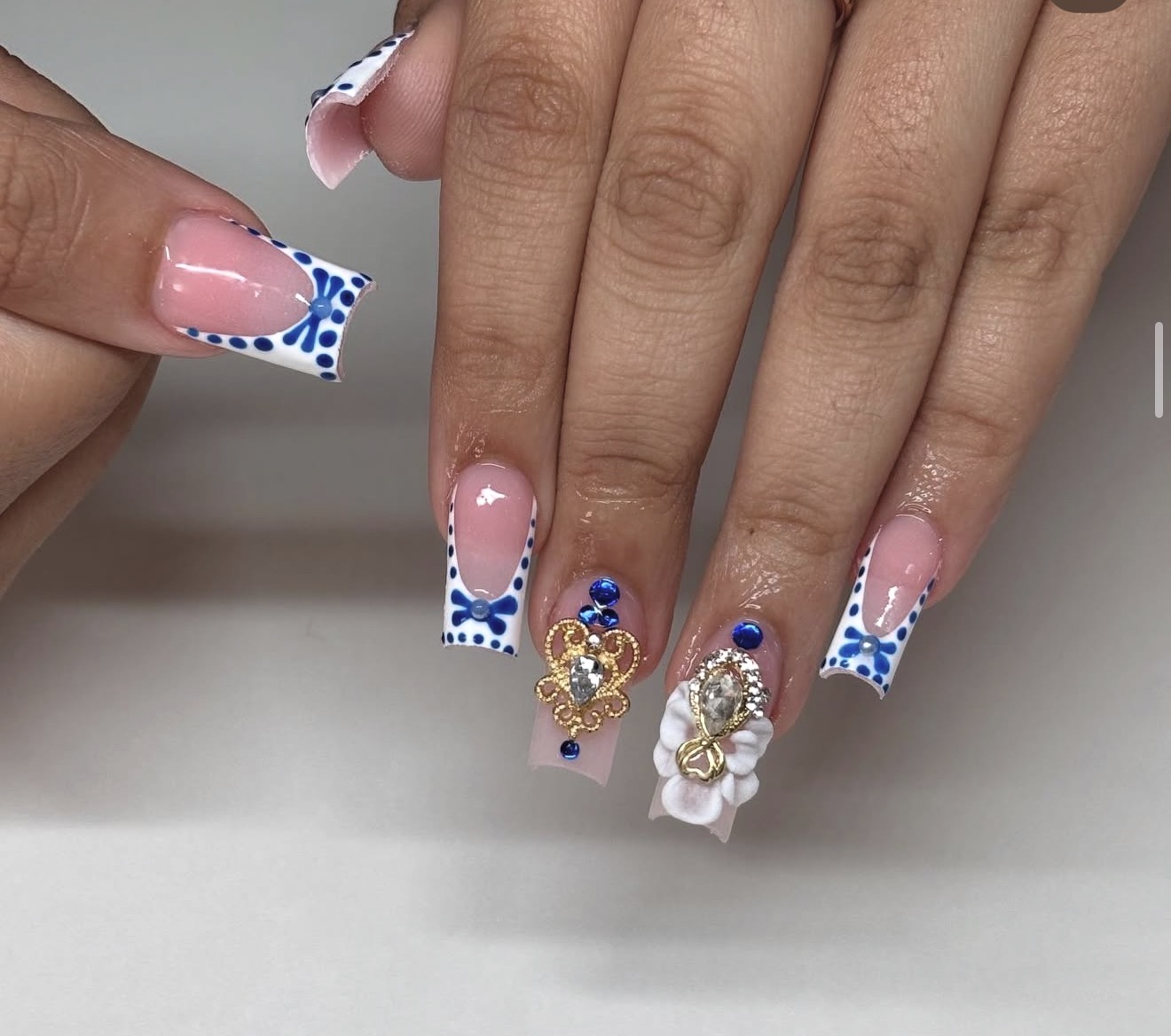 Nails work at Cuts Raytown