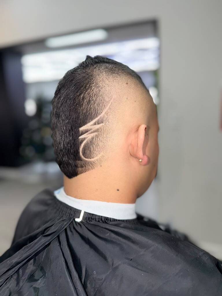Barbering work at Cuts Raytown