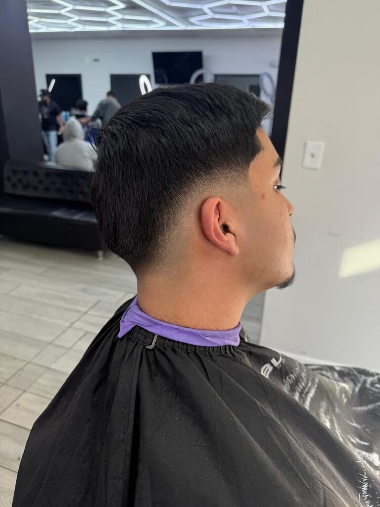 Barbering work at Cuts Westport