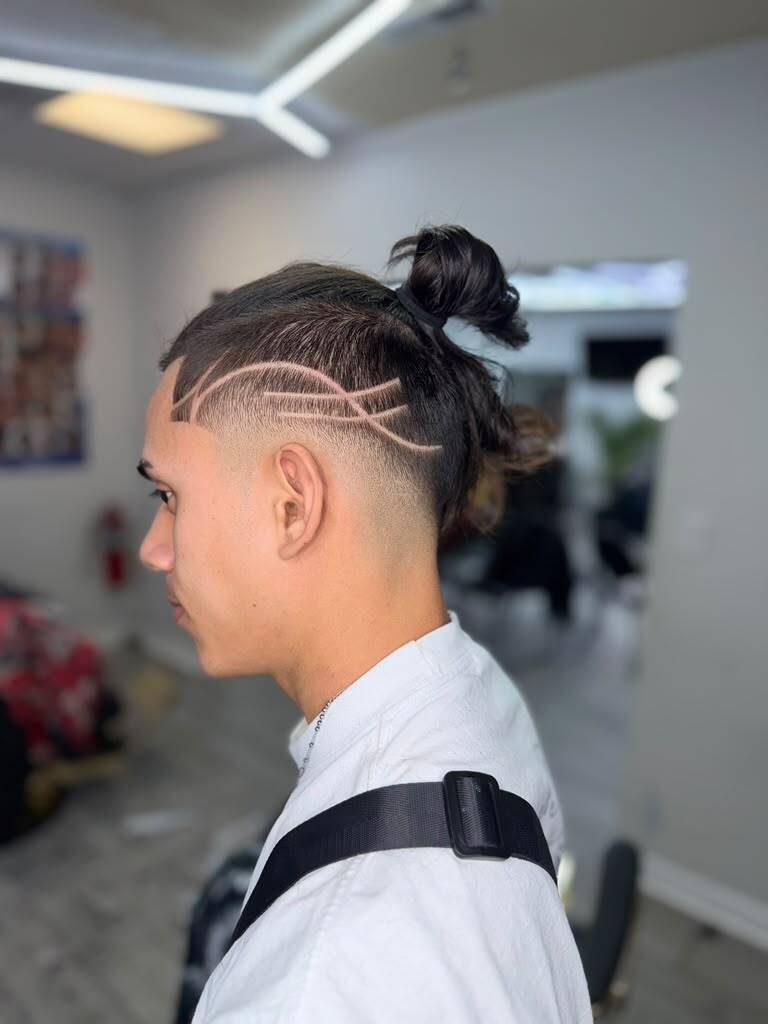 Barbering work at Cuts Westport
